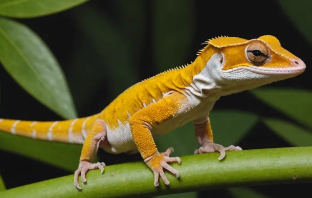 wild crested gecko