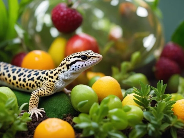 leopard gecko fruit diet
