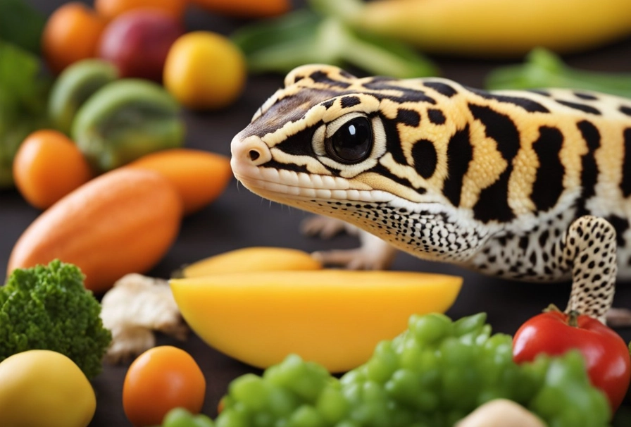 feeding leopard geckos