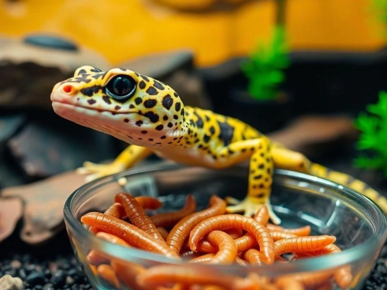baby leopard gecko feeding schedule