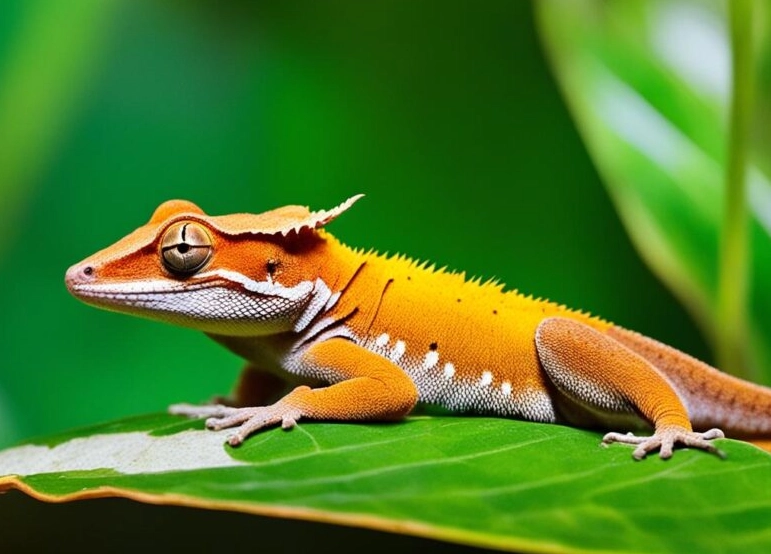 crested gecko feeding crested gecko feeding
