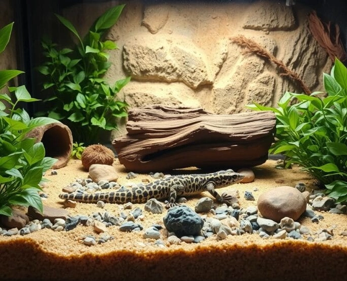 leopard gecko habitat leopard gecko habitat